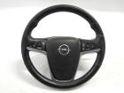 Opel Insignia außen Lenkrad Leder 22891540 komplett mit Airbag 13270401 mit Lenkradheizung , Sportlenkrad , Lederlenkrad , Multifunktionslederlenkrad , Schalter Tempomat und Sprachsteuerung