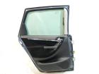 Citroen C4 Picasso I Türe hinten links komplett mit Seitenscheibe und Sonnenrollo , Fensterheber elektrisch , Farbe : EZW Eisengrau