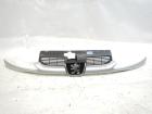 Peugeot 206 CC Kühlergrill 9628691277 komplett mit Emblem , Grill vorne 9628934280 Cabrio , Frontgrill , Grillleiste , Blende vorne , Farbe : silber