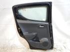 Nissan Pixo Tür hinten links komplett mit Klappfenster , Türe hinten links , Farbe : Black met.