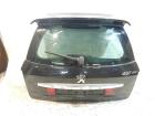 Peugeot 407 SW Facelift Heckklappe komplett mit Heckscheibe , dritte Bremsleuchte , Heckwischer und Spoiler , Kofferraumklappe , Klappe hinten , Heckdeckel , Kofferraumdeckel , Deckel hinten , Farbe : EXL Schwarz Obsidien