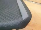 VW Tiguan 2 AD1 Sitz hinten links Stoff anthrazit schwarz