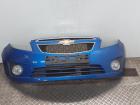 Chevrolet Spark M300 Bj.2010 Stoßstange Stossfänger vorne Blau