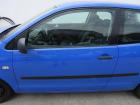 VW Polo 9N Tür vorn links Fahrertür LA5F Summerblue BJ2001