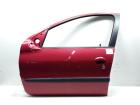 Peugeot 206 Kombi SW Tür vorn links Fahrertür weinrotmetallic EKQ luziferrot Bj.2005