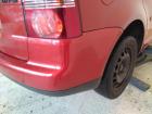 VW Touran 1T original Stoßstange Stossfänger hinten LA3W-Redspicemetallic Bj.2004