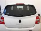 Renault Twingo 2 original Heckklappe OV369 Blanc Glacier mit Heckscheibe BJ2010