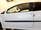 Renault Twingo 2 original Tür vorn links Fahrertür OV369 Blanc Glacier BJ2010