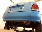 Toyota Starlet P9 original Stossfänger Stoßstange hinten Galaxy Blue Met. BJ97