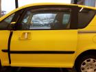 Peugeot 1007 Tür vorn links Schiebetür Fahrertür KBD JAUNE TACOMA Gelb BJ2007