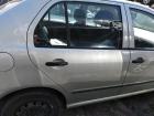 Skoda Fabia 1 6Y Limousine Tür hinten rechts diamantsilber 9102 Bj.2001