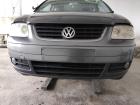 VW Touran 1T original Stoßstange Stossfänger vorn LD7X platinumgrey BJ2006