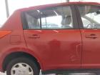 Nissan Tiida C11 Tür hinten rechts NAC New Red 5-türig Schrägheck BJ2009