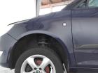 Skoda Fabia 2 Facelift original Kotflügel vorn links pacific blue LF5A BJ2011