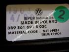 VW Passat 3B Variant Trennnetz Rollo Kofferraum 3B9861691S03C BJ1999