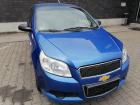 Chevrolet Aveo Stoßstange Stoßfänger hinten blau BJ08-11