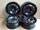 VW Polo 9N3 Satz Stahlfelgen 6x14 ET43 5x100 14 Bj.2006