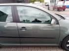 VW Golf 5 original Tür vorn rechts 5-türig LA6Q-Sagegreen Rohbau Bj.2004