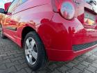 Chevrolet Aveo original Stoßstange Stoßfänger hinten 71U Super Red BJ09