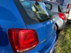 VW Polo 6R original Heckklappe mit Heckscheibe LD5E Meerblau Bj.2013