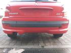 Peugeot 206+ original Stoßstange Stossfänger hinten KKN Rot Aden Bj.2009