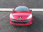 Peugeot 206+ original Stoßstange Stossfänger hinten KKN Rot Aden Bj.2009