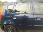 Mitsubishi Colt Z30 original Tür hinten rechts T43 Blau Rohbau Bj.2005