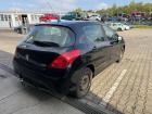 Peugeot 308 I original Tür hinten rechts KTV Schwarz Perla Nera Rohbau 5-Türig BJ09