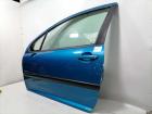Peugeot 207 original Tür vorn links KMU Blaumetallic 3-Türer Bj.2008