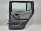 Skoda Fabia 2 original Tür hinten rechts 9153 Anthracite grey Fließheck Bj.2009