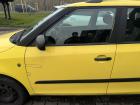 Skoda Fabia 2 original Tür vorn links LF1F Gelb Rohbau Bj.2009