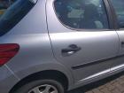Peugeot 207 original Tür hinten rechts EZR Aluminium Grau Rohbau Bj.2007