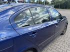 Skoda Octavia 2 1Z original Tür hinten rechts LF5Q Stormblau Metallic Fließheck Rohbau Bj.2008
