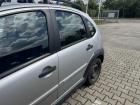 Citroen C3 X-TR original Tür hinten links manuelle Fensterheber EZR Aluminiumgrau Metallic Rohbau Bj.2004