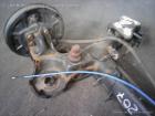 Peugeot 207 BJ 2009 Hinterachse Achse hinten