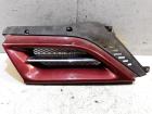 Alfa Romeo 166 BJ 2000 Kühlergrill rechts 1560172220 Grill rot mit Chromleiste