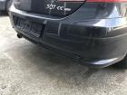 Peugeot 307CC Stoßfänger hinten mit PDC Stoßstange Cabrio EXL schwarz Obsidien