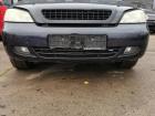 Opel Astra G Cabrio Stossfänger Stossstange Bumper vorn 4BU Saturnblau Text Bild