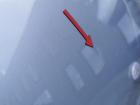 Mazda 5 CR Kotflügel Fender Seitenwand vorn links 22V Sunlight Silver Met Delle