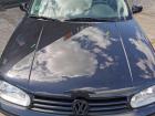 VW Golf IV 1J Motorhaube Haube Klappe Bonnet vorn LC9Z Black Magic Perl Dellen