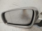 Seat Leon 1M Aussenspiegel links Seitenspiegel manuelle Verstellung LS7N silber