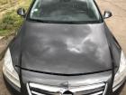 Opel Insignia außen 0G-A Motorhaube Haube Klappe Deckel vorn Z177 Karbongraumetallic