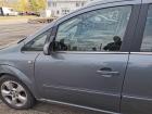Opel Zafira B Fahrertür Tür Autotür Rohbautür vorn links Z155 Moonland grau met