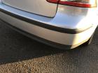 Saab 9-3 Typ YS3F Stossfänger hinten PDC Bumper silber Stossstange Limousine