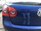 VW Golf 5 Vorn 1K Heckklappe mit Heckscheibe Rohbau 3 und 5 türer LC5J Laserblau