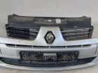 Renault Clio 2 II Stoßfänger vorn Frontschürze Nebel silber Facelift 03 bis 06 Renault Clio 2 II Stoßfänger vorn Frontschürze Nebel silber Facelift 03 bis 06