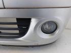 Renault Clio 2 II Stoßfänger vorn Frontschürze Nebel silber Facelift 03 bis 06 Renault Clio 2 II Stoßfänger vorn Frontschürze Nebel silber Facelift 03 bis 06