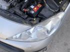 Peugeot 207 SW Typ WE Scheinwerfer vorn links Hauptscheinwerfer Halogen Trüb
