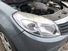 Dacia Sandero BS0 Scheinwerfer vorn rechts Beifahrerseite Halogen Trübung