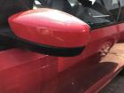 Skoda Citigo Typ AA Außenspiegel links Spiegel Rückspiegel LY3D Tornadorot